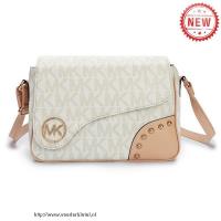 michael kors logo signature klein vanille crossbody zakken Shop Den Haag 71p3p876